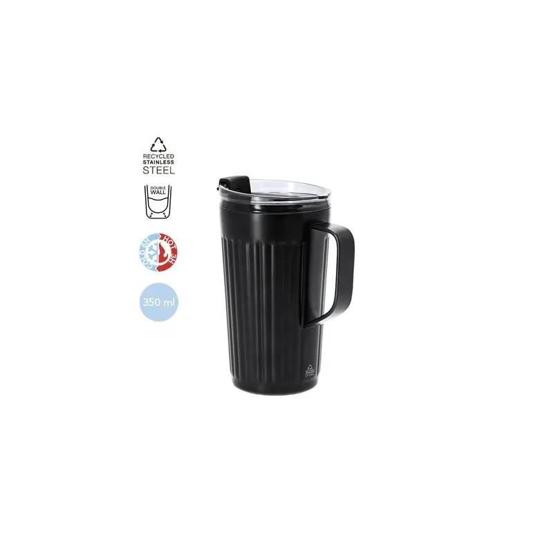 Tasse thermique pas cher personnalisée Korpla Matières : silicone Couleurs : vert clair goodies publicitaire événementiel