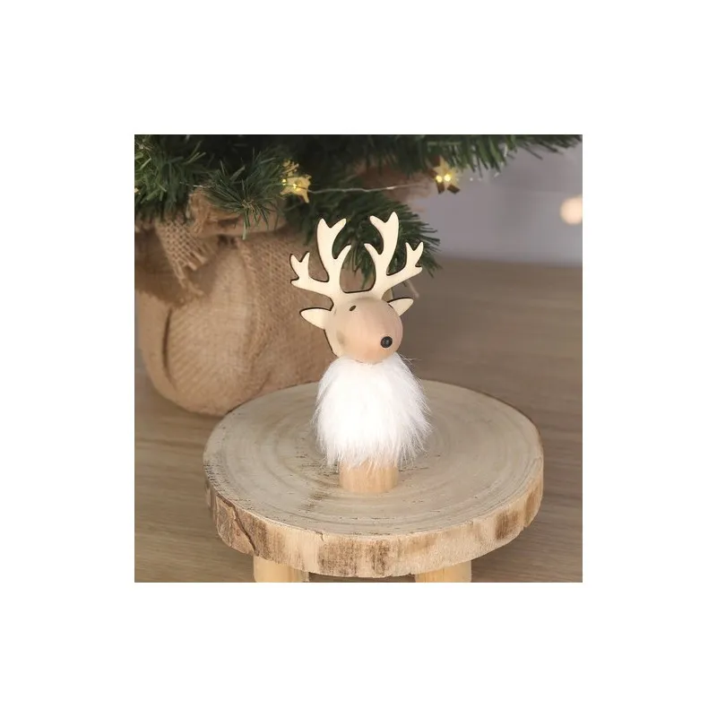 Ornement de Noël personnalisé pas cher Guardens Matières : silicone Couleurs : noir goodies publicitaire événementiel