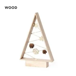 Ornement de Noël Personnalisé Chic - Allurex pas cher Couleurs : jaune