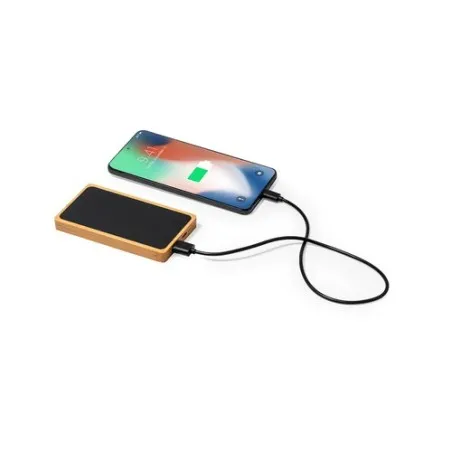 Power Bank Écologique 5000 mAh - Koby Couleurs : bleu impression haute définition