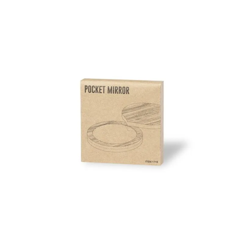 Miroir Susil en Bambou - Élégance et Praticité