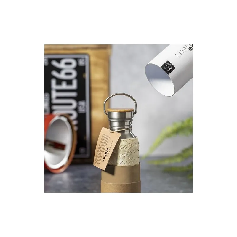 Gourde Éco-Design Personnalisée Unique Ninvux Matières : coton Couleurs : bleu impression haute définition