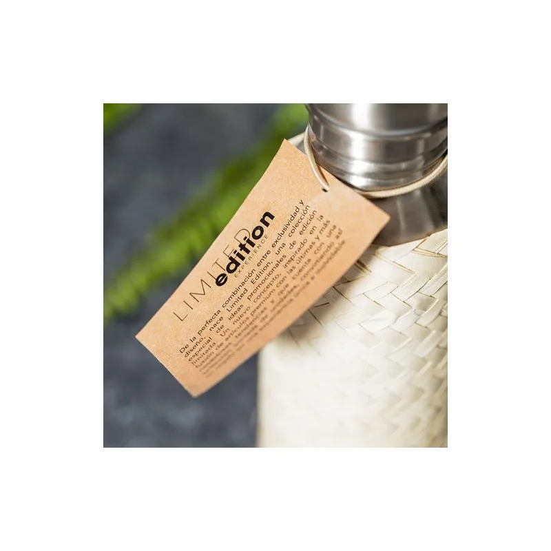 Gourde Éco-Design Personnalisée Unique Ninvux Matières : coton Couleurs : bleu cadeau collaborateur premium