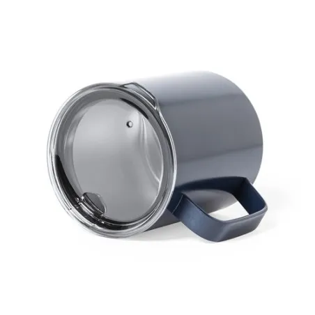 Mug isotherme personnalisé thermique Hanna Matières : acier inoxydable Couleurs : vert foncé goodies entreprise design