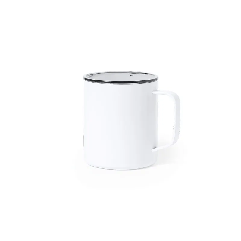 Mug isotherme personnalisé thermique Hanna Matières : acier inoxydable Couleurs : vert foncé objet promotionnel éco-responsable