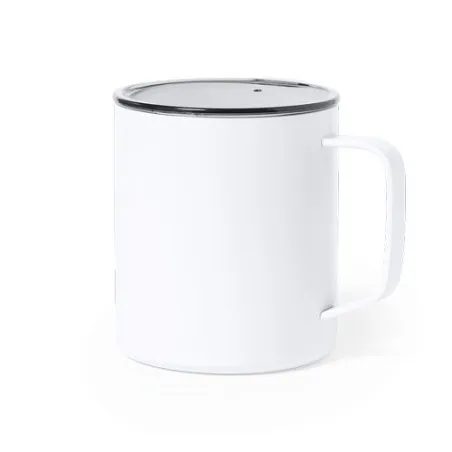 Mug isotherme personnalisé thermique Hanna Matières : acier inoxydable Couleurs : vert foncé objet promotionnel éco-responsable