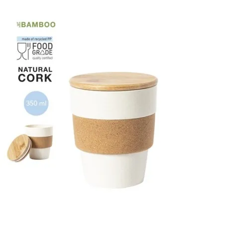 Gobelet Écologique Réutilisable Personnalisé Verre Fredy pas cher Matières : métal Couleurs : noir livraison express 24h 48h