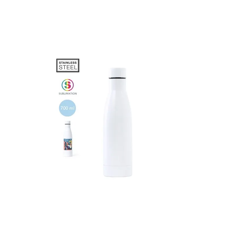 Gourde Écologique Personnalisée Sublimation Crafor Matières : bambou Couleurs : naturel goodies publicitaire événementiel