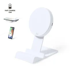 Chargeur Sans Fil Rapide Personnalisé 15W Économique - Lomen Matières : polypropylène (PP) 2