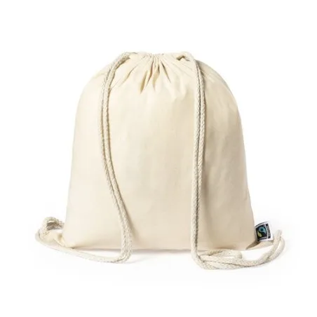 Sac à Dos Écologique Personnalisé 100% Coton Fairtrade Sanfer Matières : polypropylène (PP) Couleurs : noir cadeau entreprise pa
