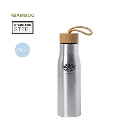 Gourde Écologique et Personnalisable Dropun Matières : bambou personnalisable avec votre logo