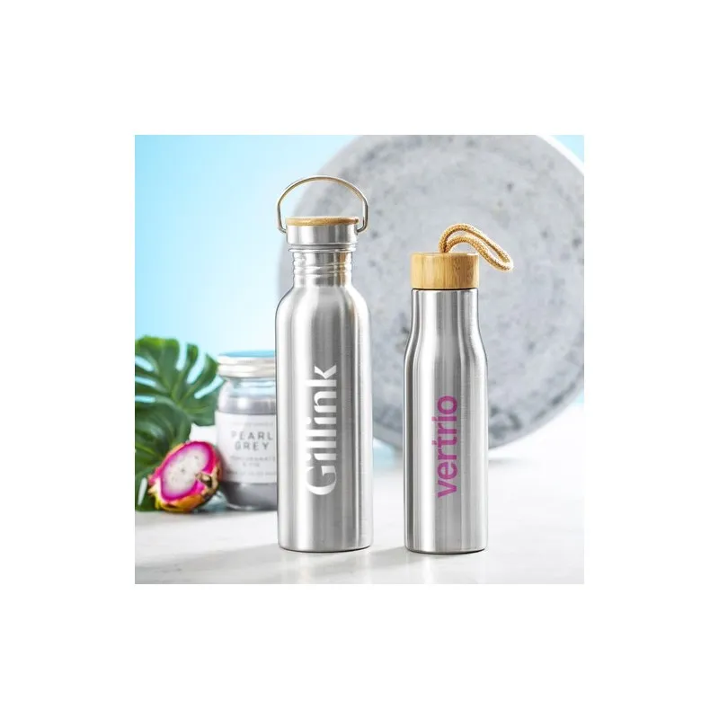 Gourde Écologique et Personnalisable Dropun Matières : bambou cadeau entreprise pas cher