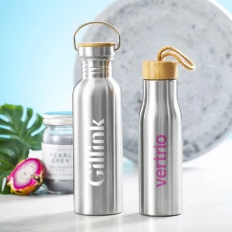 Gourde Écologique et Personnalisable Dropun Matières : bambou cadeau entreprise pas cher