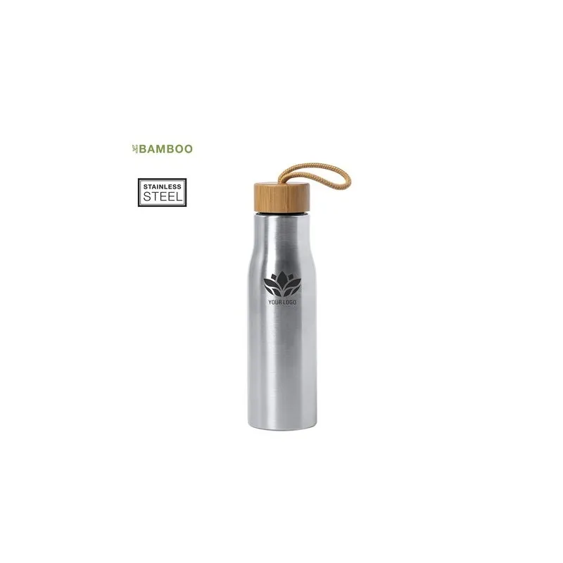 Gourde Écologique et Personnalisable Dropun Matières : bambou goodies publicitaire événementiel
