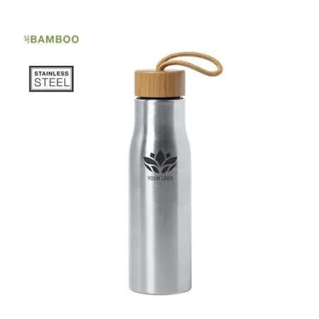 Gourde Écologique et Personnalisable Dropun Matières : bambou goodies publicitaire événementiel