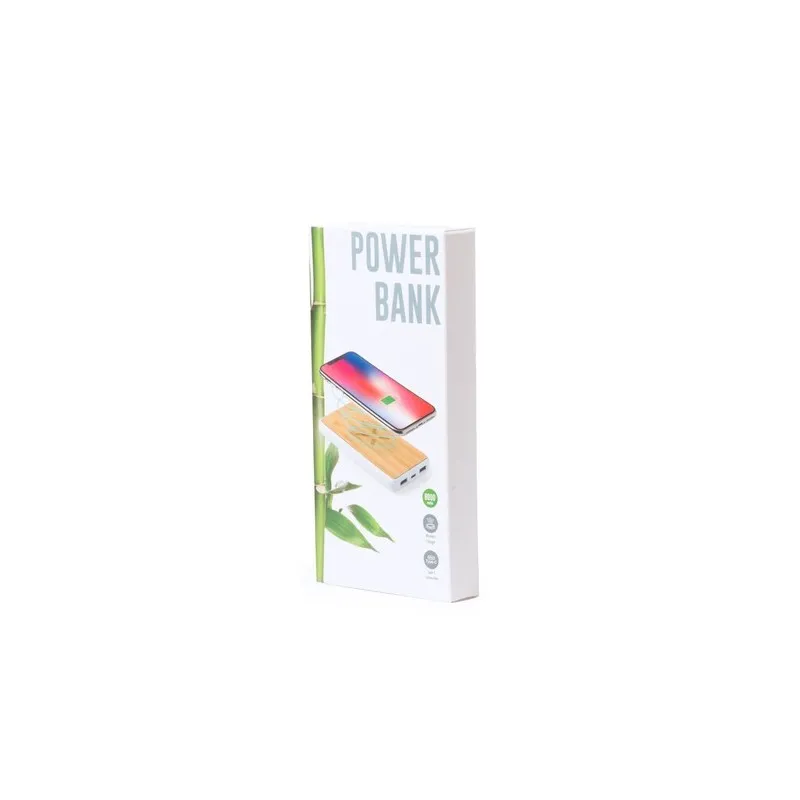 Chargeur Sans Fil Personnalisé Dickens Power Bank Matières : acrylique Couleurs : gris clair livraison express 24h 48h