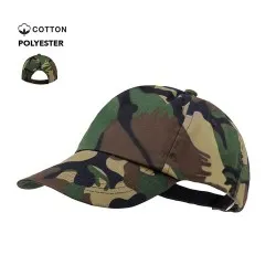 Casquette Personnalisable Camouflage Rambo Matières : aluminium Couleurs : argenté 2