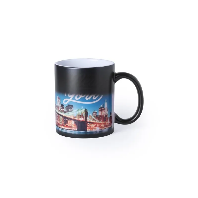 Mug Personnalisé de Sublimation Bardot Matières : spandex Couleurs : noir