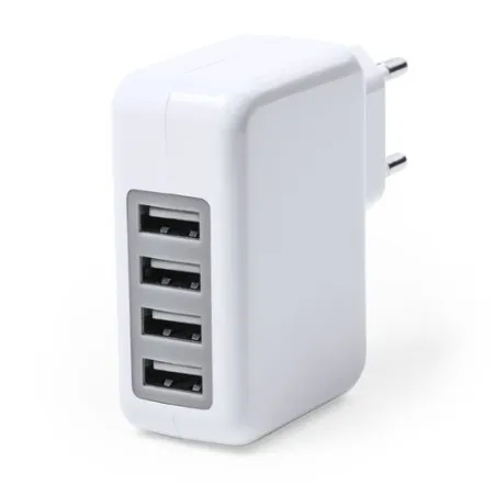 Chargeur USB Gregor - Rechargez 4 appareils simultanément