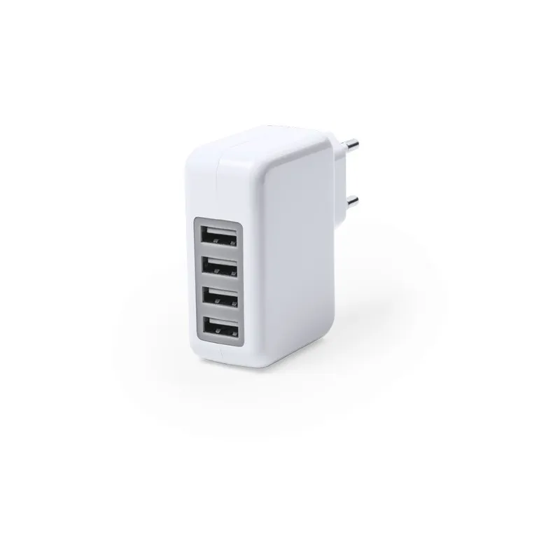 Chargeur USB Gregor - Rechargez 4 appareils simultanément