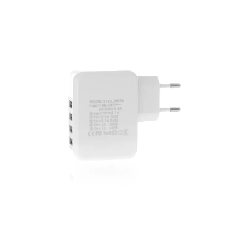 Chargeur USB Gregor - Rechargez 4 appareils simultanément