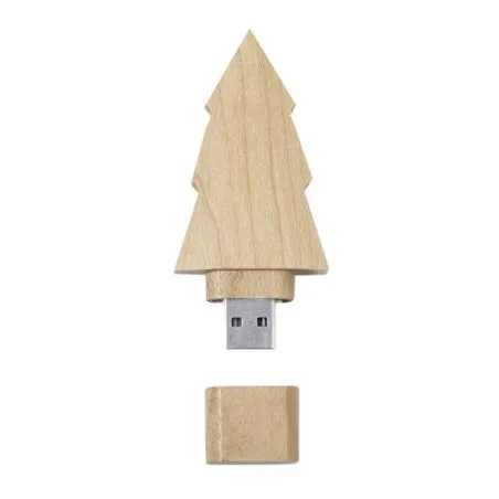 Clé USB 16GB personnalisée pas cher Neskup Matières : papier recyclé Couleurs : vert
