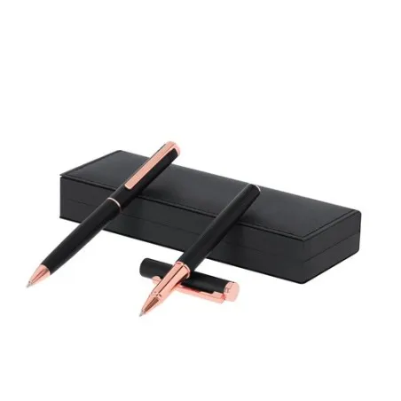 Set personnalisé pas cher de Blexa Matières : papier recyclé Couleurs : bleu clair personnalisable avec votre logo