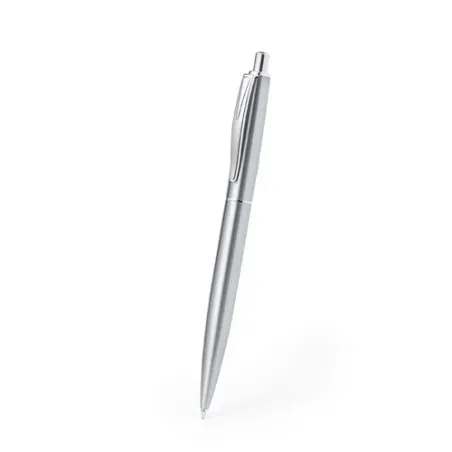 Stylo Écologique Personnalisé pour Écriture Éthique - Lukonen Matières : métal Couleurs : gris cadeau entreprise pas cher