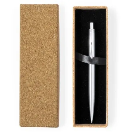 Stylo Écologique Personnalisé pour Écriture Éthique - Lukonen Matières : métal Couleurs : gris impression haute définition