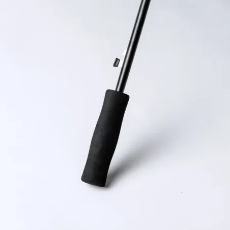 Parapluie Personnalisé Estaro Matières : bambou Couleurs : bleu cobalt marquage laser ultra précis