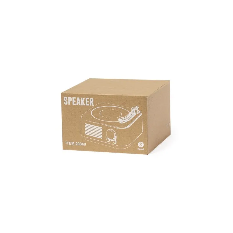 Haut-Parleur Bluetooth Personnalisé - Bitels Matières : liège Couleurs : brun livraison express 24h 48h