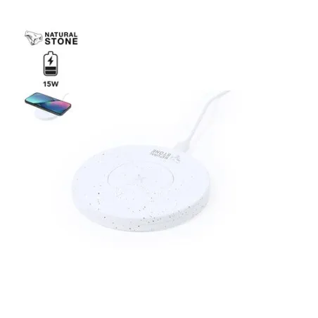 Chargeur Sans Fil Écologique Personnalisé Pas Cher Lukater Matières : polyester Couleurs : bleu personnalisable avec votre logo