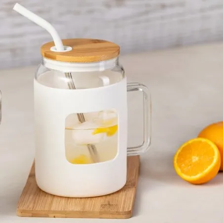 Pot Personnalisé Publicitaire Jacin Matières : aluminium Couleurs : noir marquage laser ultra précis