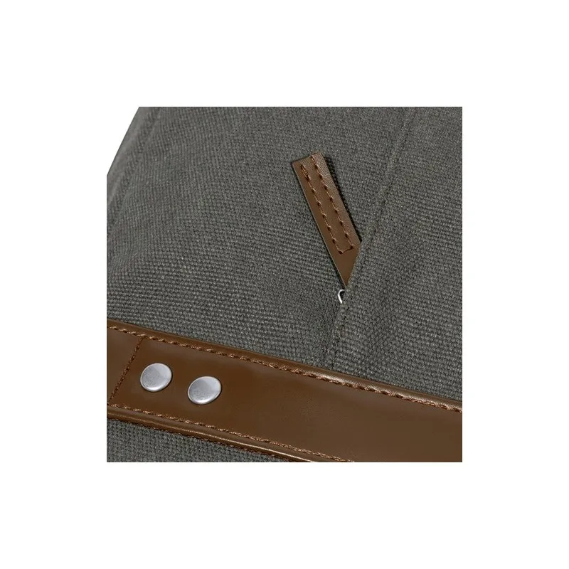 Sacoche d'Entreprise Personnalisée - Porte-Documents Tramez Matières : liège Couleurs : brun impression haute définition