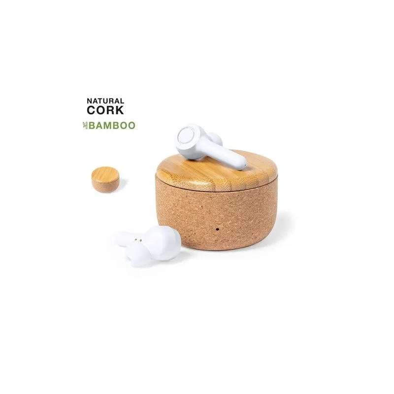 Écouteurs Bluetooth® écologiques Grigal avec élégance et performance Matières : polyester Couleurs : vert