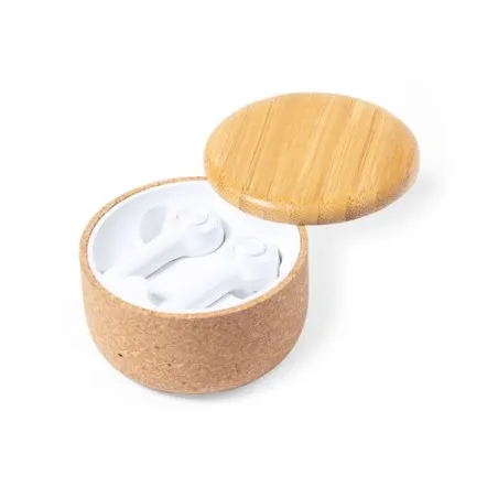 Écouteurs Bluetooth® écologiques Grigal avec élégance et performance Matières : polyester Couleurs : vert goodies publicitaire é