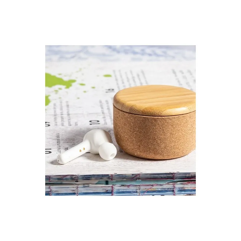 Écouteurs Bluetooth® écologiques Grigal avec élégance et performance Matières : polyester Couleurs : vert livraison express 24h 