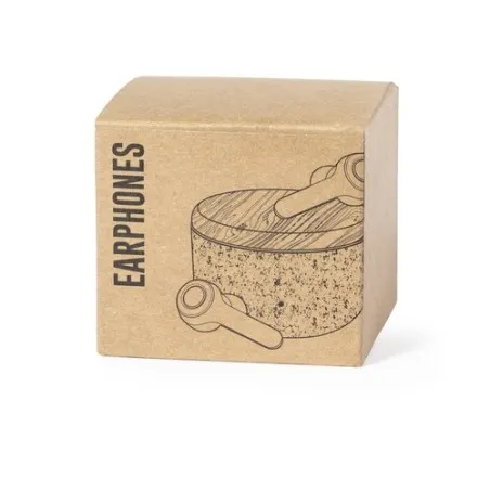 Écouteurs Bluetooth® écologiques Grigal avec élégance et performance Matières : polyester Couleurs : vert objet promotionnel éco