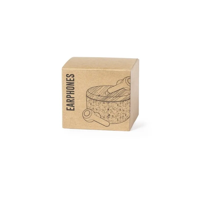 Écouteurs Bluetooth® écologiques Grigal avec élégance et performance Matières : polyester Couleurs : vert cadeau collaborateur p