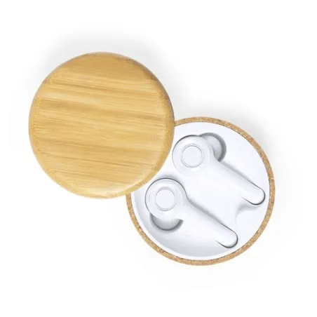 Écouteurs Bluetooth® écologiques Grigal avec élégance et performance Matières : polyester Couleurs : vert personnalisation rapid