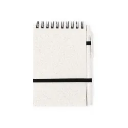 Cahier Écologique Pratique Personnalisé pas cher - Fanny Matières : caoutchouc Couleurs : rose