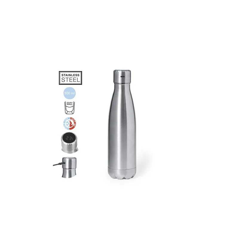 Bouteille Isotherme Personnalisée 500ml Économique - Chuck Matières : polyester Couleurs : vert personnalisable avec votre logo