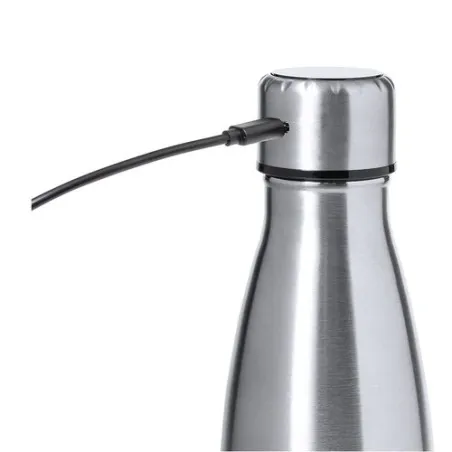 Bouteille Isotherme Personnalisée 500ml Économique - Chuck Matières : polyester Couleurs : vert marquage laser ultra précis