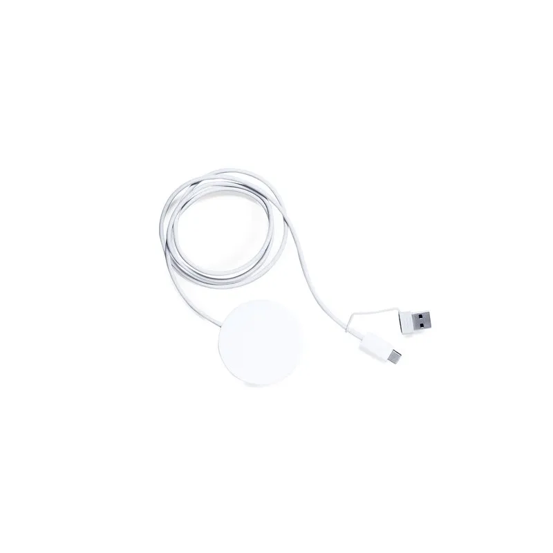 Chargeur Sans Fil Épuré Personnalisé Andrew Matières : ABS Couleurs : jaune goodies publicitaire événementiel