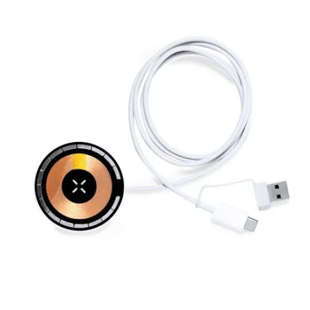 Chargeur Sans Fil Épuré Personnalisé Andrew Matières : ABS Couleurs : jaune impression haute définition