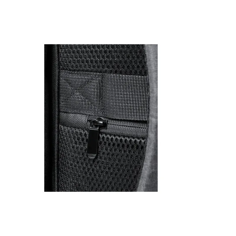 Sac à Dos Antivol Personnalisé Économique Frissa Matières : ABS Couleurs : gris objet promotionnel éco-responsable