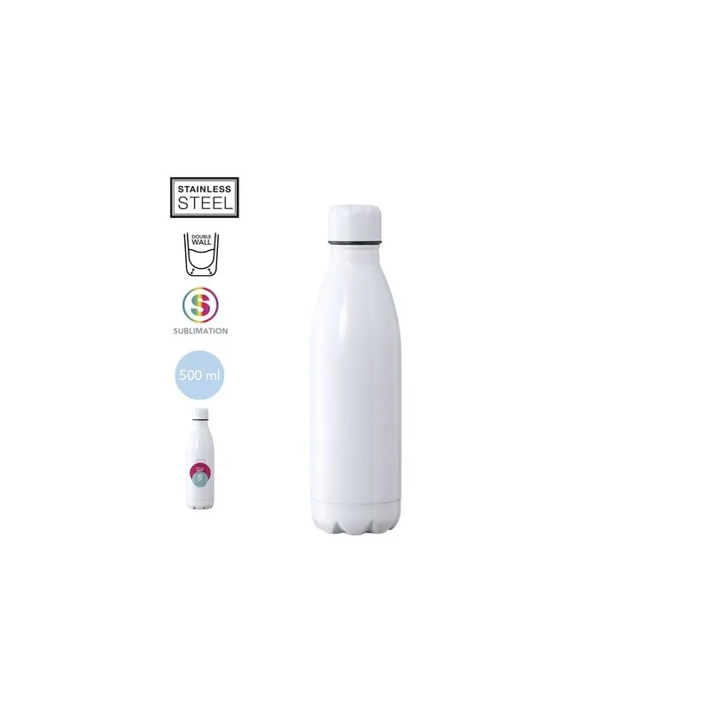 Bidon Thermique Personnalisé à Sublimer - Varn Matières : latex Couleurs : orange personnalisable avec votre logo