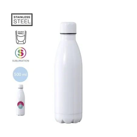 Bidon Thermique Personnalisé à Sublimer - Varn Matières : latex Couleurs : orange personnalisable avec votre logo