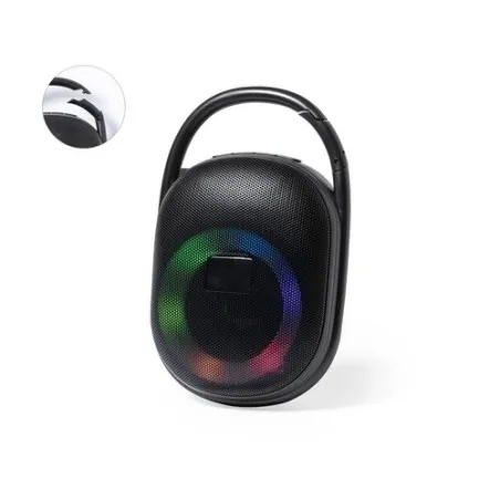 Haut-Parleur Bluetooth Personnalisé de 10W avec Micro et Autonomie 12h - Walen Matières : latex Couleurs : blanc personnalisable