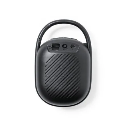 Haut-Parleur Bluetooth Personnalisé de 10W avec Micro et Autonomie 12h - Walen Matières : latex Couleurs : blanc goodies publici